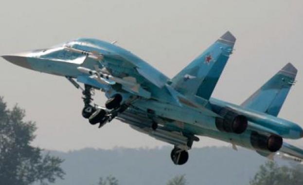 Два руски изтребителя бомбардировачи Су 34 се сблъскаха в небето над