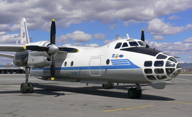 Самолет Ан 30 от състава на българските Военновъздушни сили ВВС изпълни