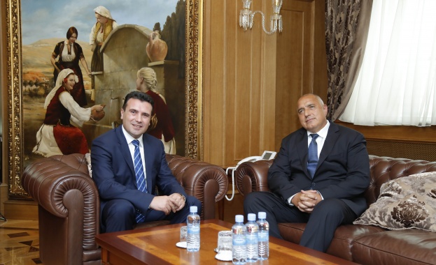 Министър председателят Бойко Борисов разговаря с премиера на Република Македония Зоран