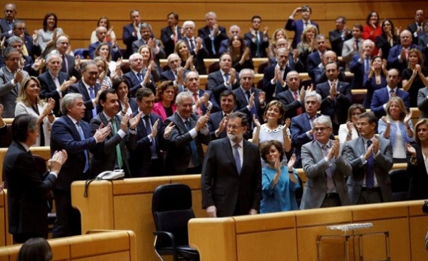 Започна заседанието на испанския Сенат, на което ще се реши