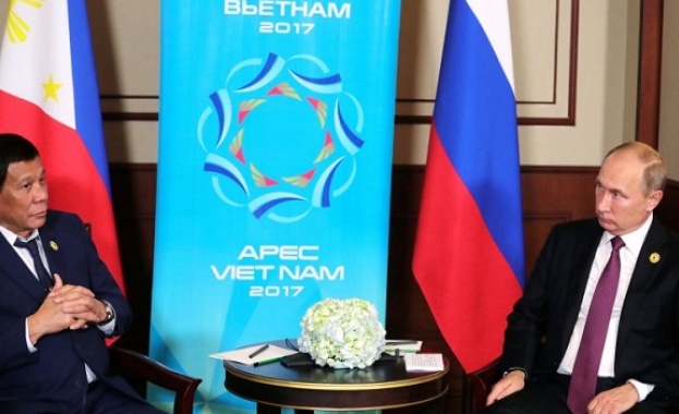 Президентът на Филипините Родриго Дутерте благодари на Москва за нейната
