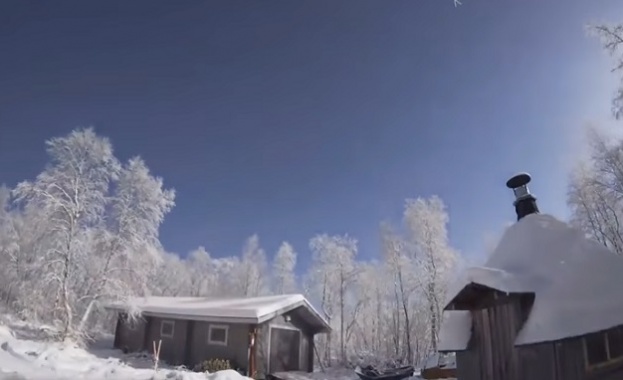 Голям метеор превърна нощта над Лапландия в ден. Необичайното явление