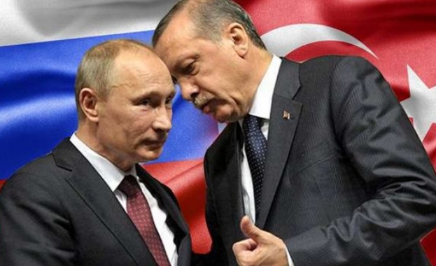 Президентът на Турция Реджеп Таийп Ердоган и руския му колега