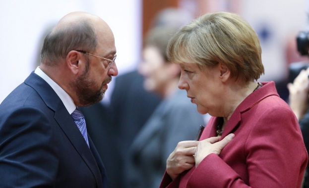 Коалиция между съюза, воден от Ангела Меркел, и социалдемократите в