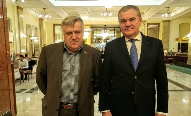 Румен Петков проведе среща с депутата от „Единна Русия и