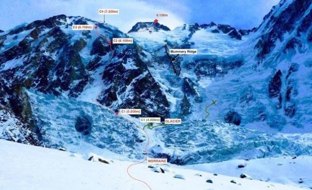 Безпрецедентната акция на връх Нанга Парбат в Каракорум, Пакистан завърши