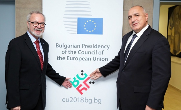 Министър-председателят Бойко Борисов и президентът на Европейската инвестиционна банка Вернер