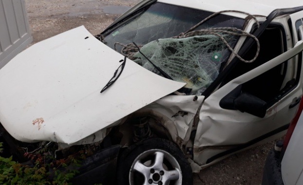 Пиян шофьор предизвика тежка катастрофа на главния път Пловдив –