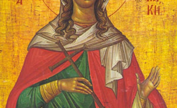 Св вмчца Неделя Света великомъченица Кириакия е родена през III