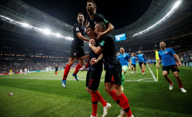 Хърватия е вторият финалист на Мондиал 2018 Ватрените победиха Англия