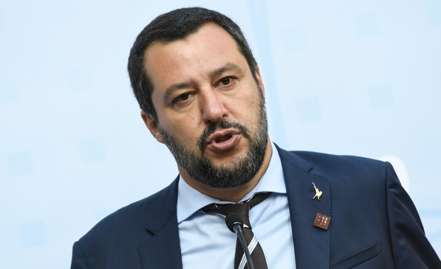 Министърът на вътрешните работи на Италия и вицепремиер Матео Салвини