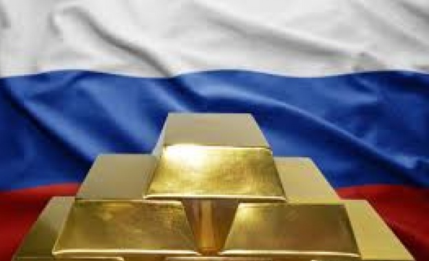 Русия е държавата която е купила най много злато през първото
