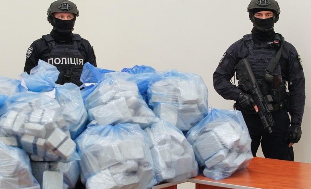 Украинските граничари са заловили в Одеса рекордна пратка наркотици -