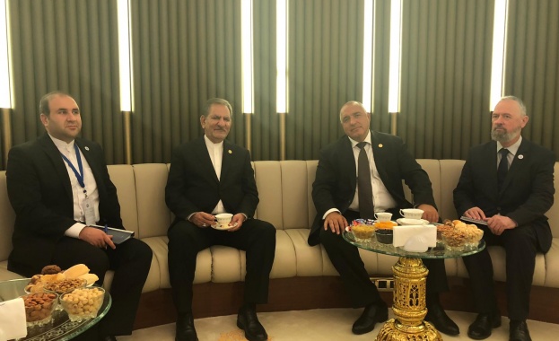 Министър председателят Бойко Борисов проведе среща с първия вицепрезидент на Ислямска