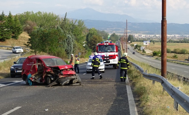 Двамата пострадали при катастрофата на ГП Е 79 на влизане в Благоевград