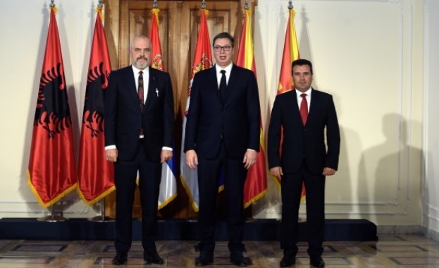 Среща на върха на лидерите на Северна Македония Сърбия и