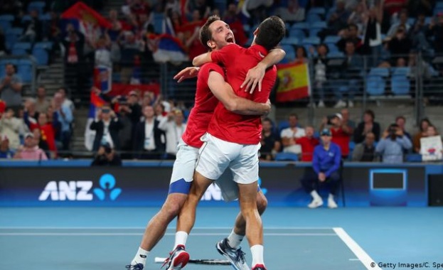 Сърбия е първият победител в най-новия тенис турнир - ATP