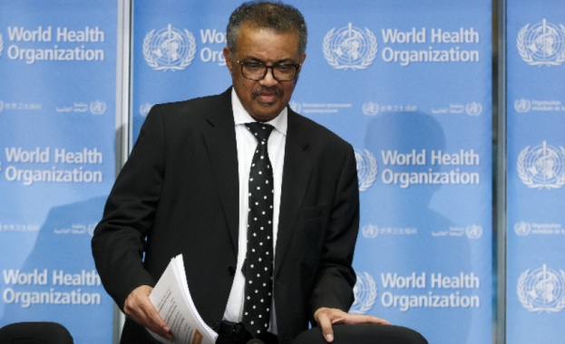 Генералният директор на Световната здравна организация СЗО д р Тедрос Адханом