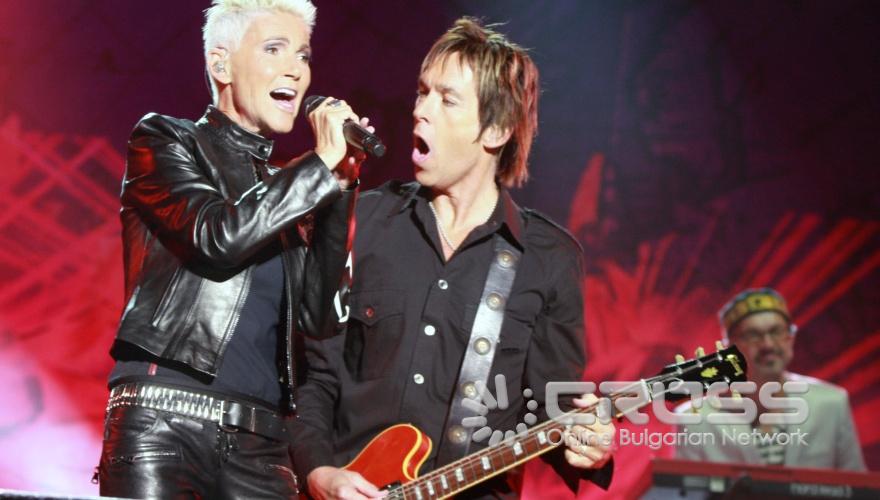 Шведската поп-група Roxette изнесe концерт в София миналата вечер