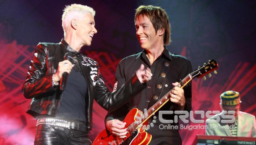 Шведската поп-група Roxette изнесe концерт в София миналата вечер