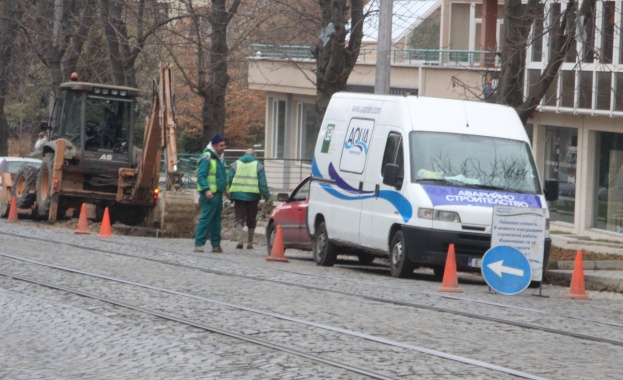 Софийска вода разкопа кв. "Лозенец" в  София