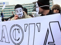 ACTA,протест