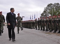 Плевнелиев присъства на военно учение "Щит - 2013 г.", "Булфото"