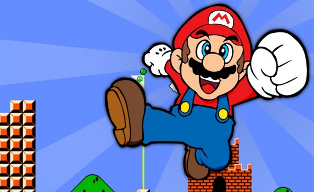 Неотворено копие на видеоаграта Супер Марио Брос Super Mario Bros