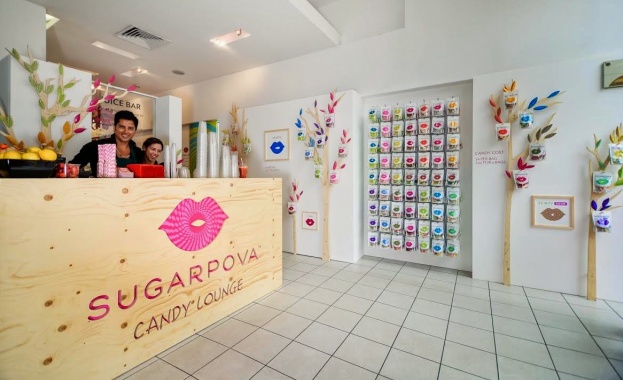 Шарапова отвори магазин за бонбони в Лондон 