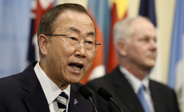 Бан Ки-мун призова за оръжейно ембарго на Сирия