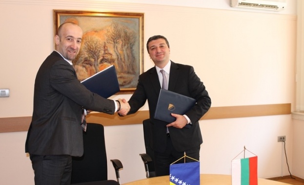 Стойнев подписа споразумение за икономическо сътрудничество с Босна и Херцеговина