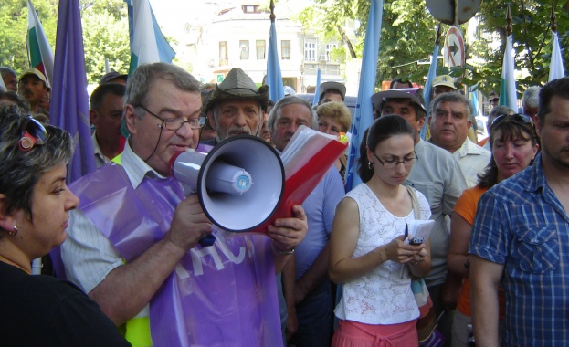 Протестът на „Автомагистрали - Черно море" - в София, ако проблемът не бъде решен