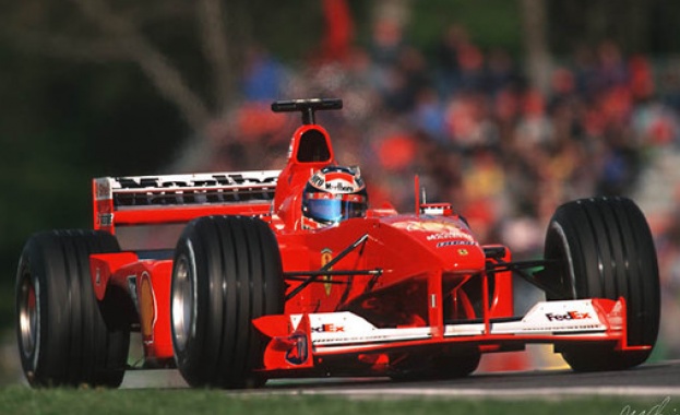Корина продава шампионското Ferrari на Шумахер 