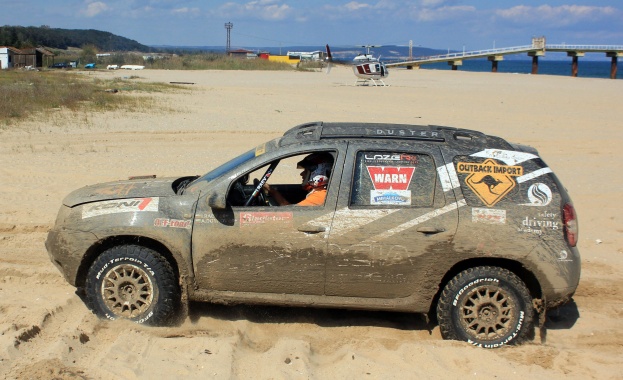 Брилянтен Dacia Rally Team в най-дългия етап на Balkan Breslau Rallye 2014