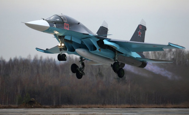 Южен военен окръг на Русия получи шест чисто нови Су-34