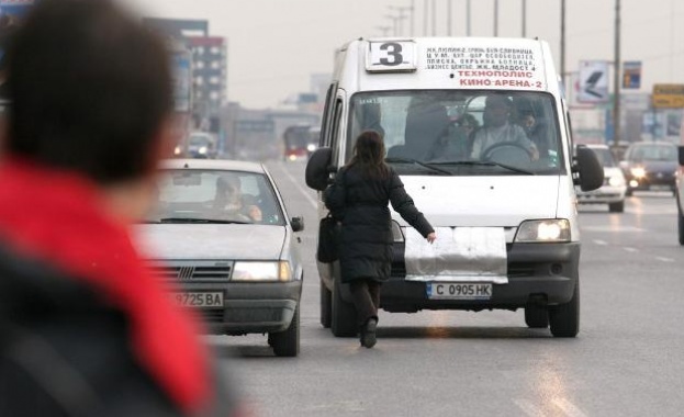 ДАИ и полицията погнаха маршрутките в София