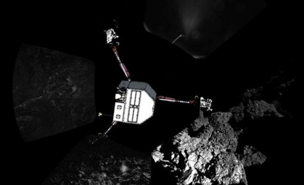 Philae направи първата панорамна снимка на кометата Чурюмов-Герасименко