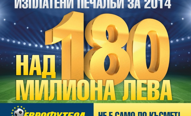 „Еврофутбол”: Столичанин спечели близо 13 хил. лв. със залог от 10 лева