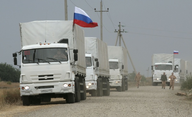 Поредният хуманитарен конвой от Русия тръгна за Украйна