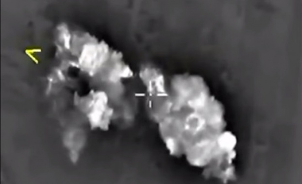 Русия пусна ново видео от ударите в Сирия (видео)