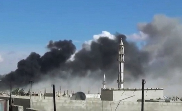 Русия нанесе въздушни удари по 8 обекта на ИД в Сирия