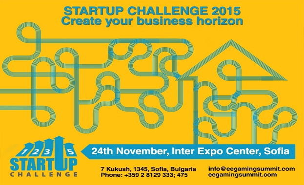 Gaming StartUp Challenge 2015 – иновативна възможност за стартиращи компании в сферата на игралната и развлекателната индустрия 