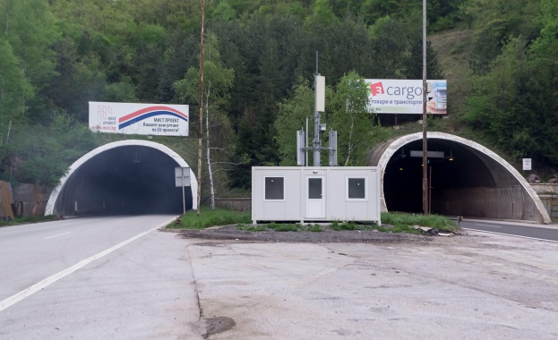 Движението в тръбата за София на тунел „Топли дол” ще е двупосочно от 7 до 10 юни