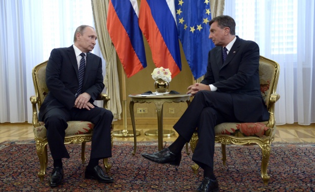 Владимир Путин обсъди с президента на Словения икономически въпроси