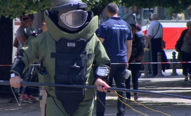 Взривиха подозрителен багаж в центъра на София