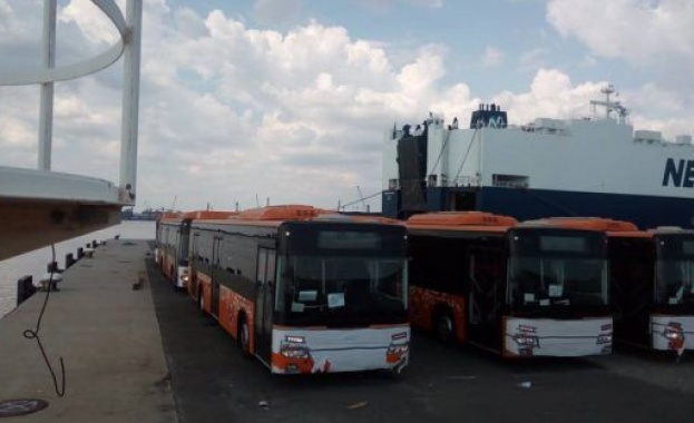 Пристигнаха още 40 китайски автобуса за софийския транспорт