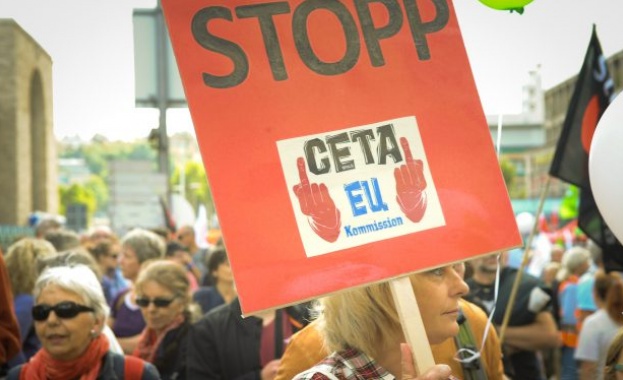 CETA позволява сигурността на обществото да бъде застрашена от инвеститори