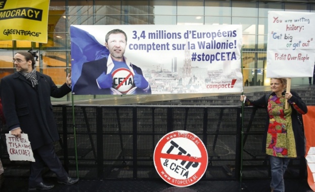 Белгия все още без сделка за CETA