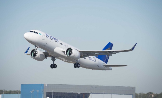 Air Astana получи първия си A320neo