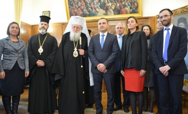Представители на еврейската общност и МВР се срещнаха с Негово Светейшество патриарх Неофит